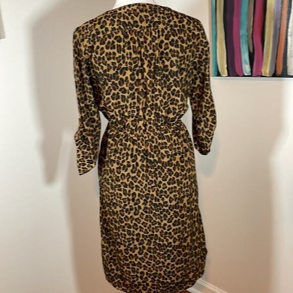 Old Navy leopard print dress, size S - Picture 5 of 9